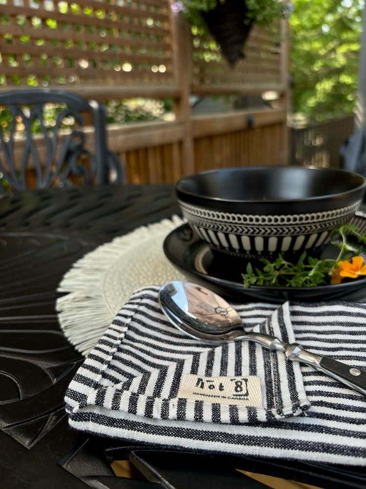 Bistro Napkin | Organic Cotton and Hemp Dining Napkin