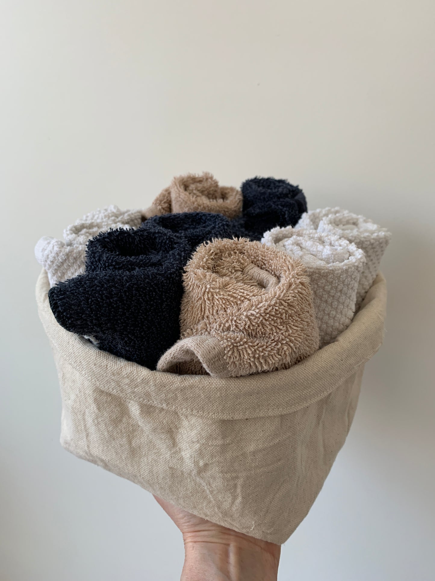 For the Type A | Set of 3 All-Purpose Canvas Organizers | Handmade in Stratford ON