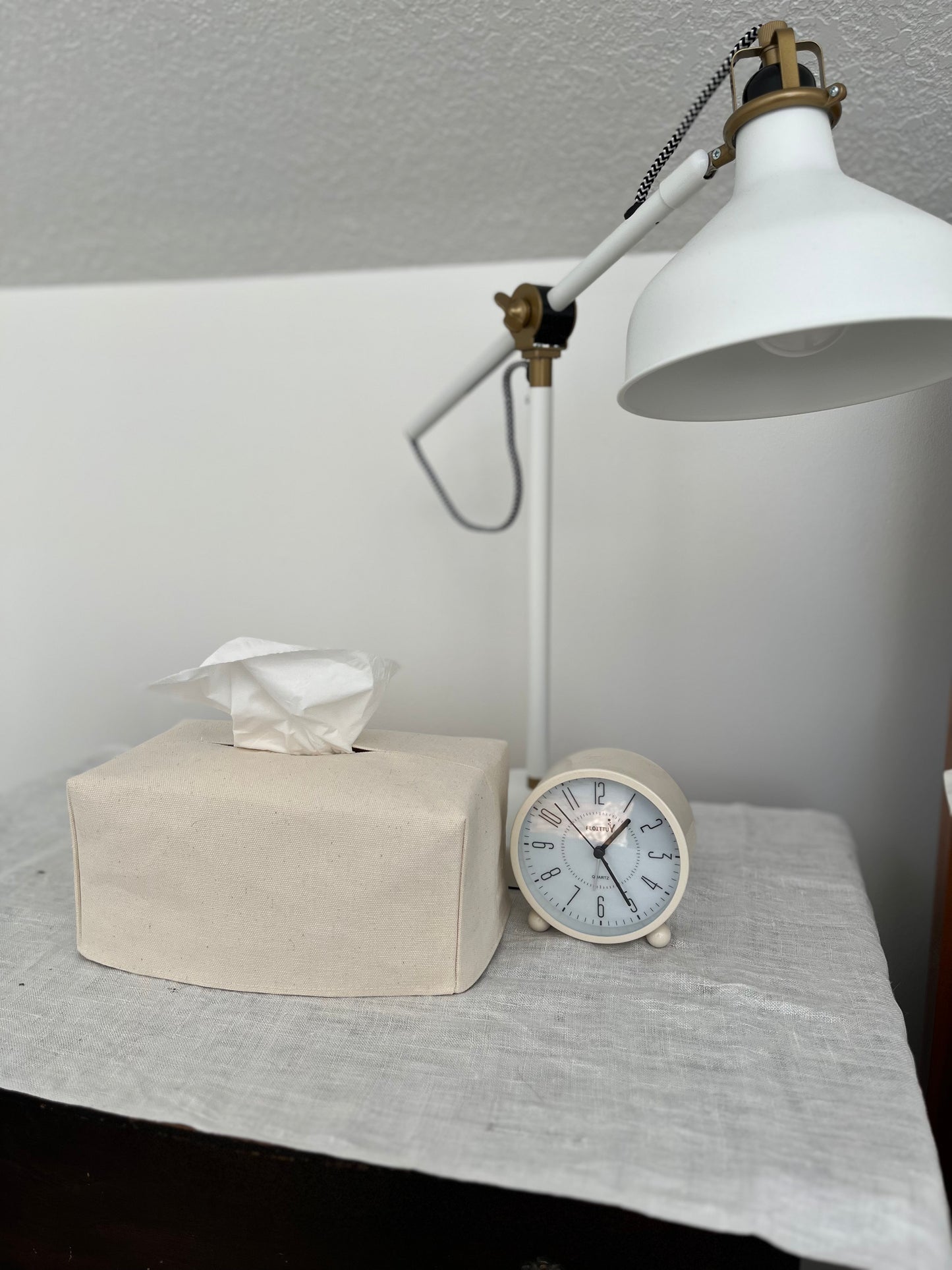 Canvas Tissue Box Cover | Disguise Your Tissue
