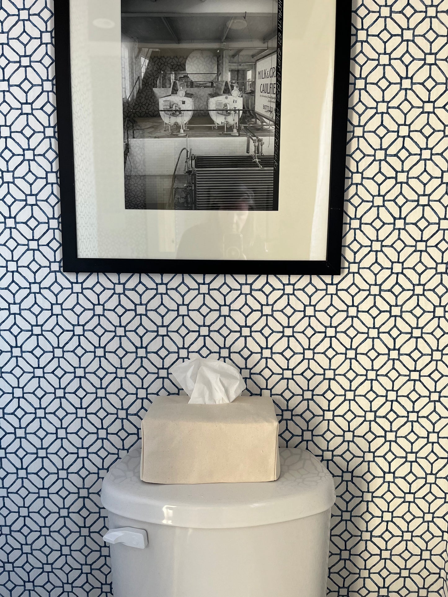 Canvas Tissue Box Cover | Disguise Your Tissue