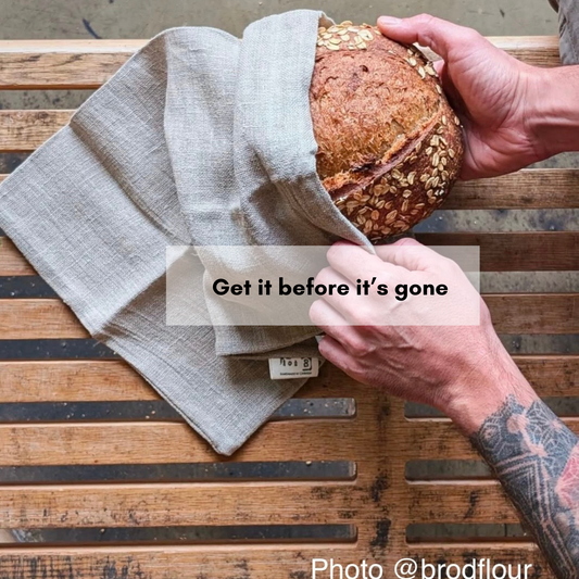 Loaf Bag | A Bread Bag for Bread Lovers | 100% Linen Bread Bag