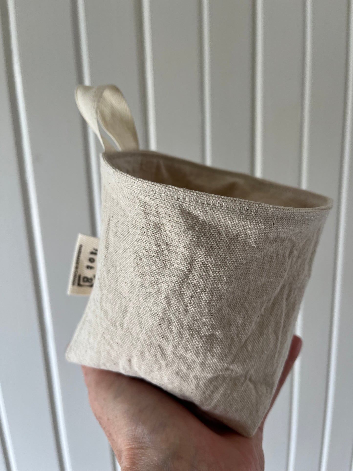 For the Type A | Set of 3 All-Purpose Canvas Organizers | Handmade in Stratford ON