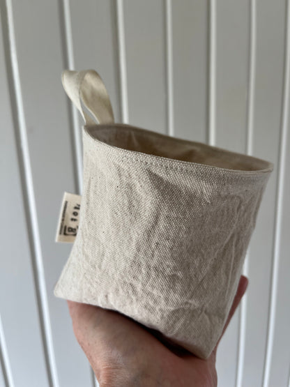 For the Type A | Set of 3 All-Purpose Canvas Organizers | Handmade in Stratford ON