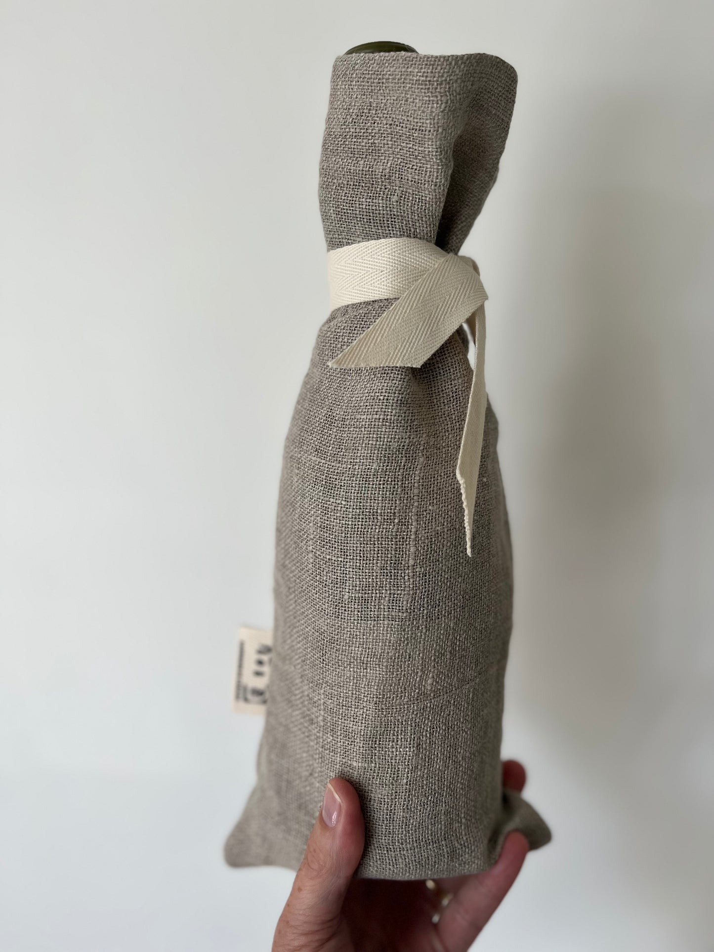 Linen Beverage Sack | Wine Sack