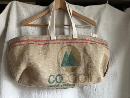 The Brunch Tote | Upcycled Coffee Sack Tote