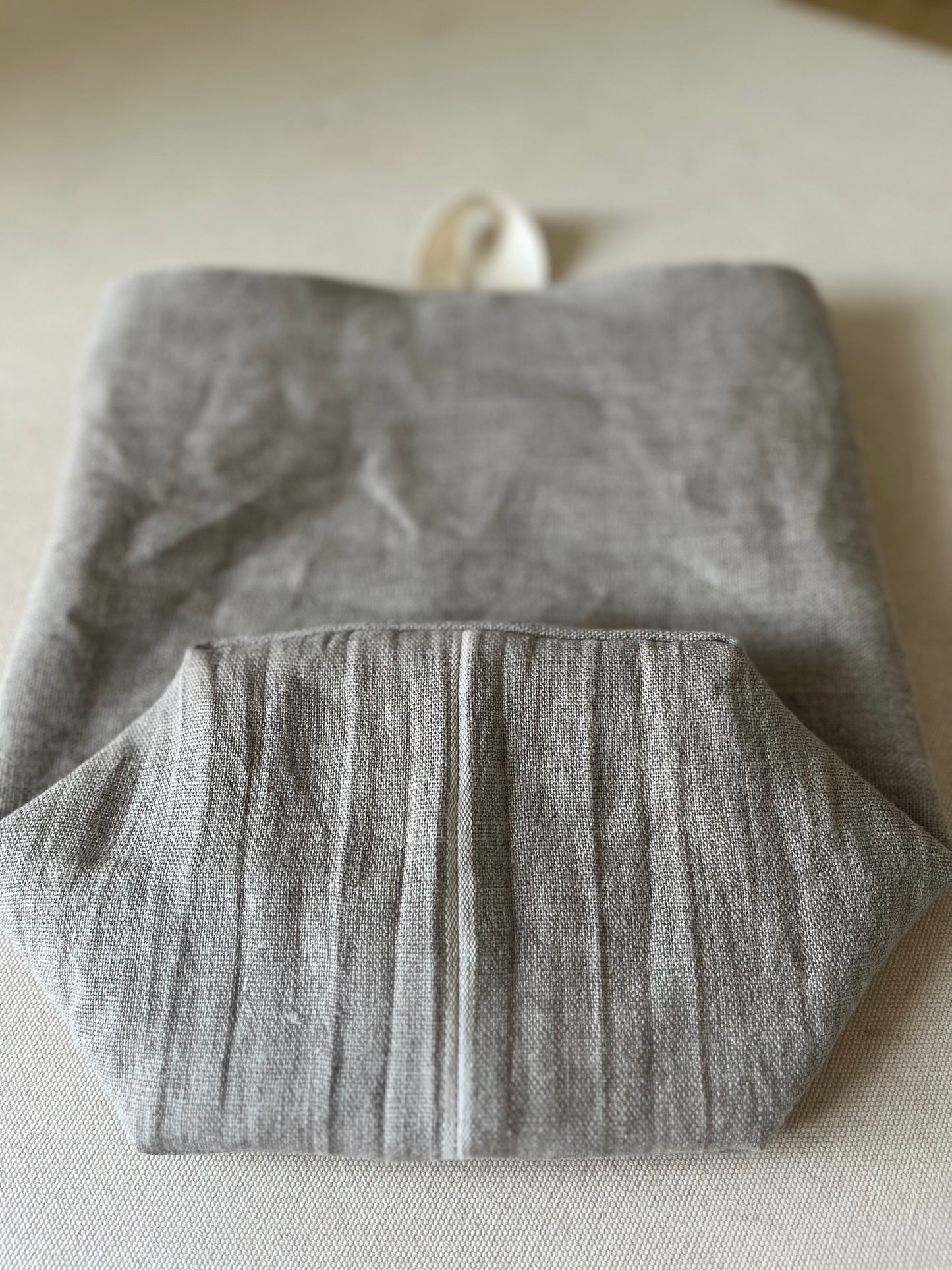 The Linen + Canvas All-Purpose Sack | Reversible Linen Organization Sack