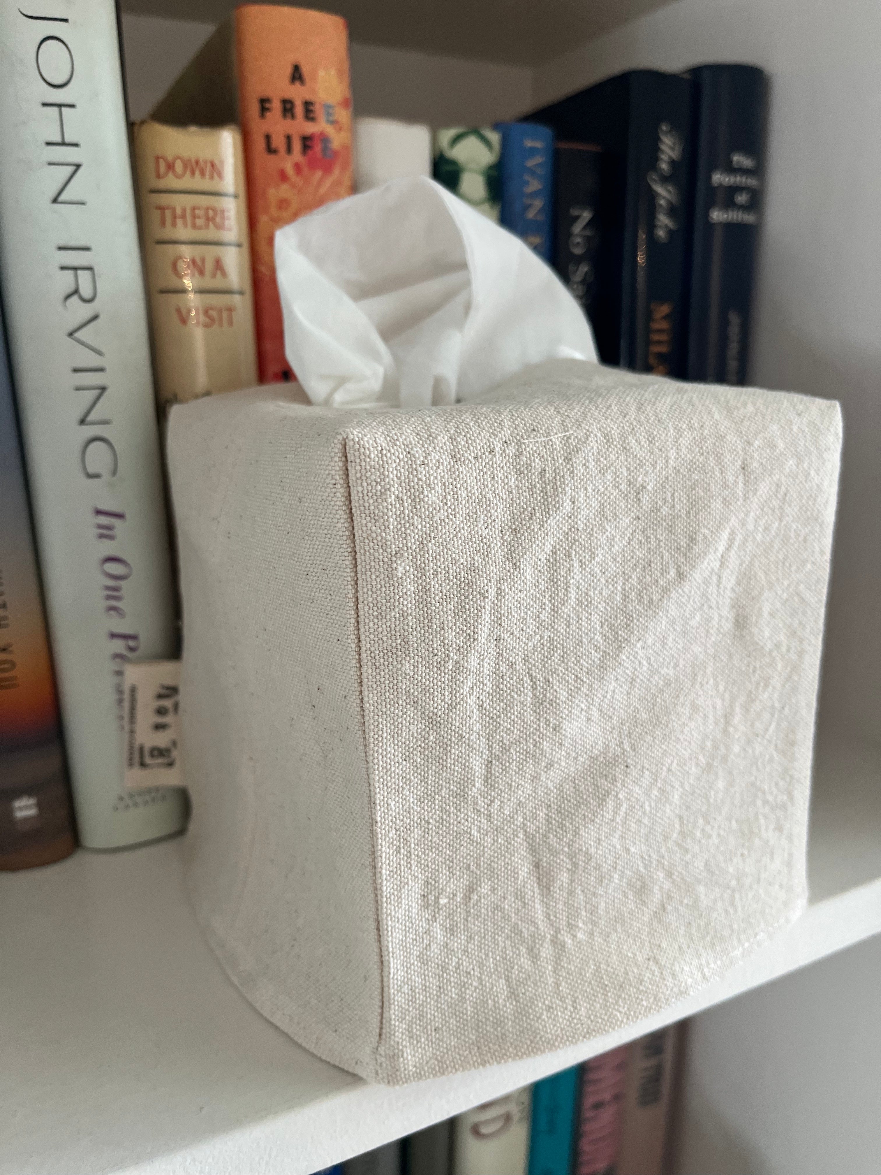 NEW! Canvas Tissue Box Cover | Handmade in Stratford Ontario