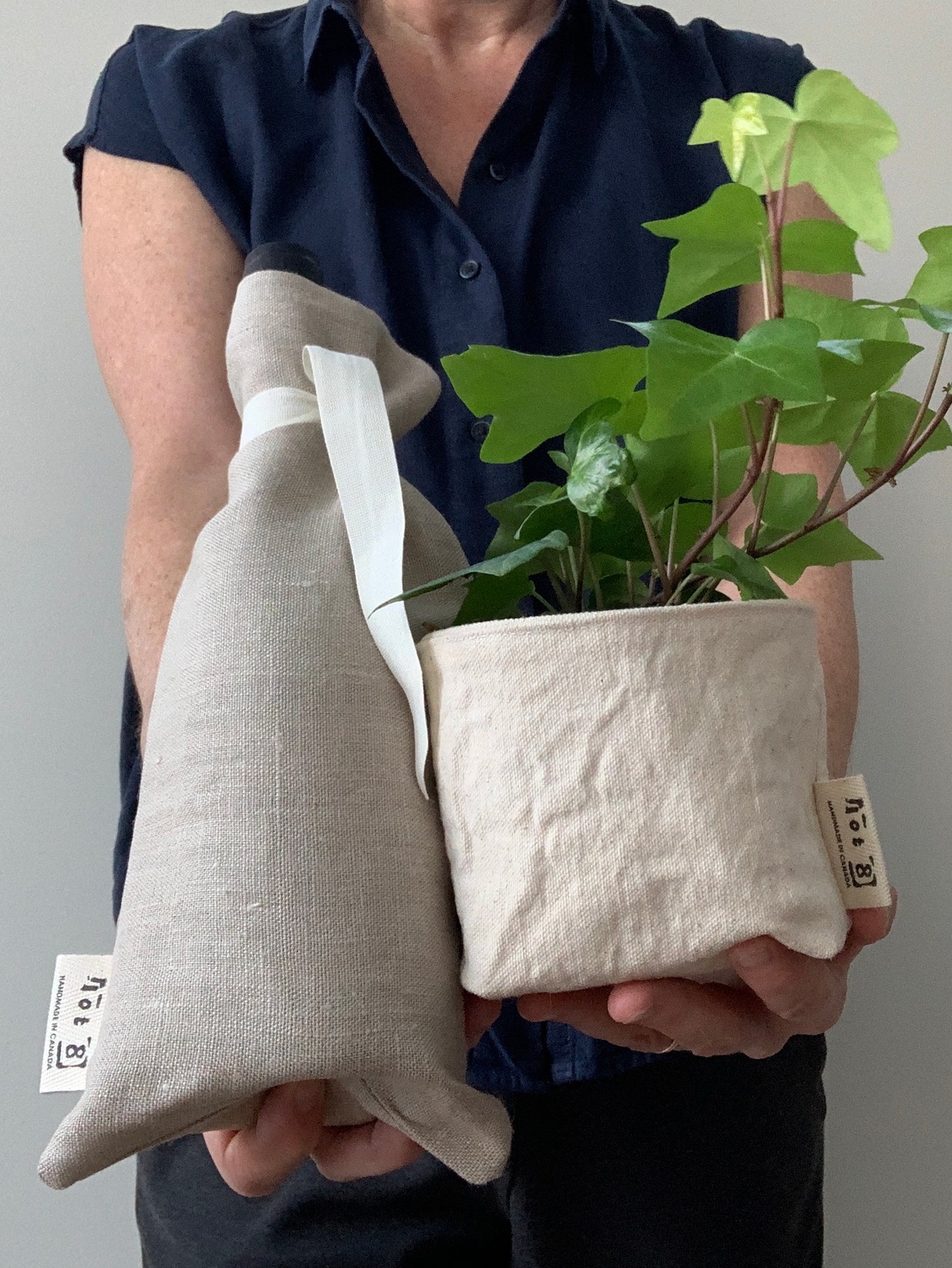 Linen Beverage Sack | Wine Sack