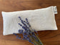 Handmade Eye Pillow with Removable Linen Sleeve