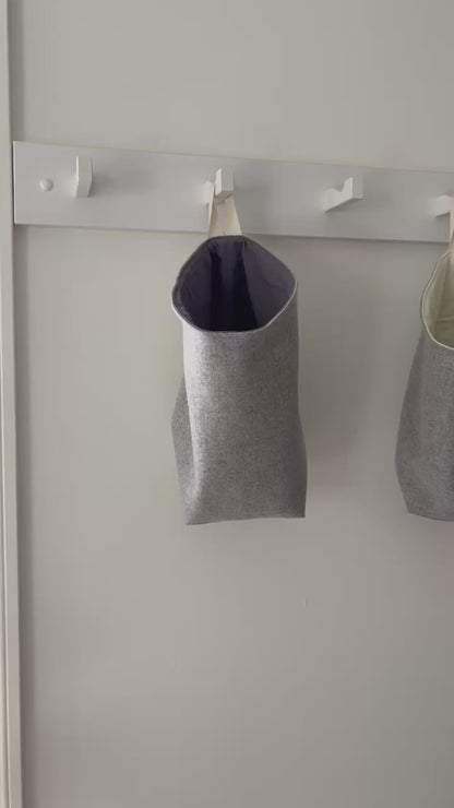 The Wool & Flannel All-Purpose Sack | Hanging Organization Sack