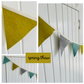 NEW! Bunting Garland | Handmade Bunting | Deadstock Fabric Bunting