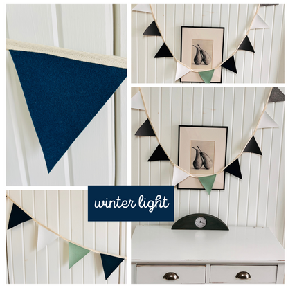 NEW! Bunting Garland | Handmade Bunting | Deadstock Fabric Bunting